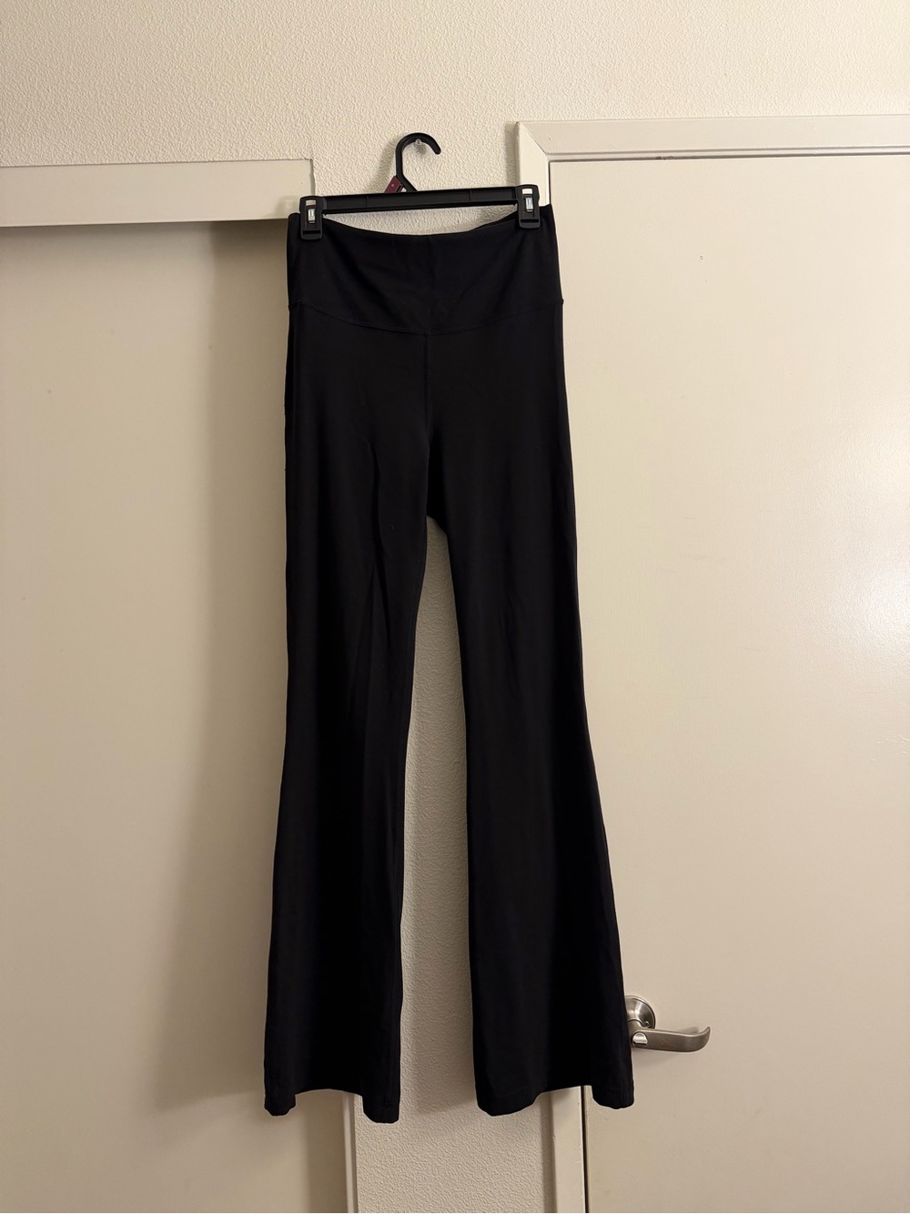 lululemon athletica Black Boot-Cut Flare Yoga Pants